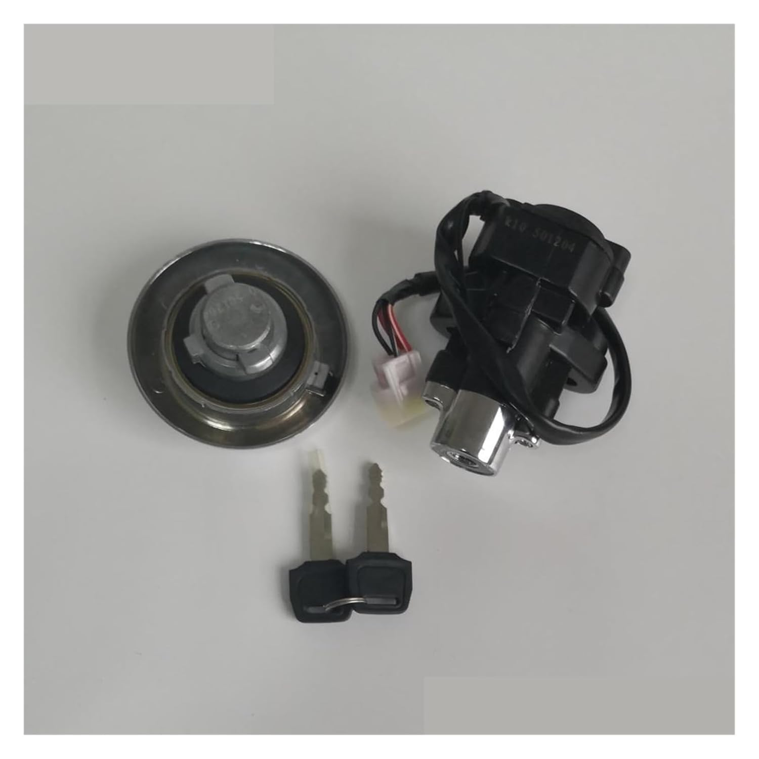 Muzhen Store Lock Set (Ignition Switch & Fuel Tank Cap/Gas Cap) Compatible with Motorcycle Compatible with KEEWAY Compatible with Superlight 125 150 Compatible with Vento Compatible with Rebellian 1 image number 3