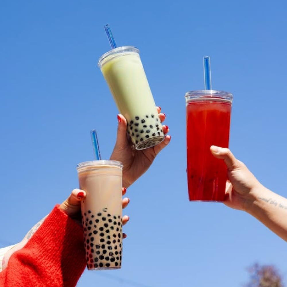 Keepcup Cold Cup - Clear Plastic, Reusable Ice Coffee Cup with Lid and Straw - Extra Large 20Oz (590Ml) image number 5