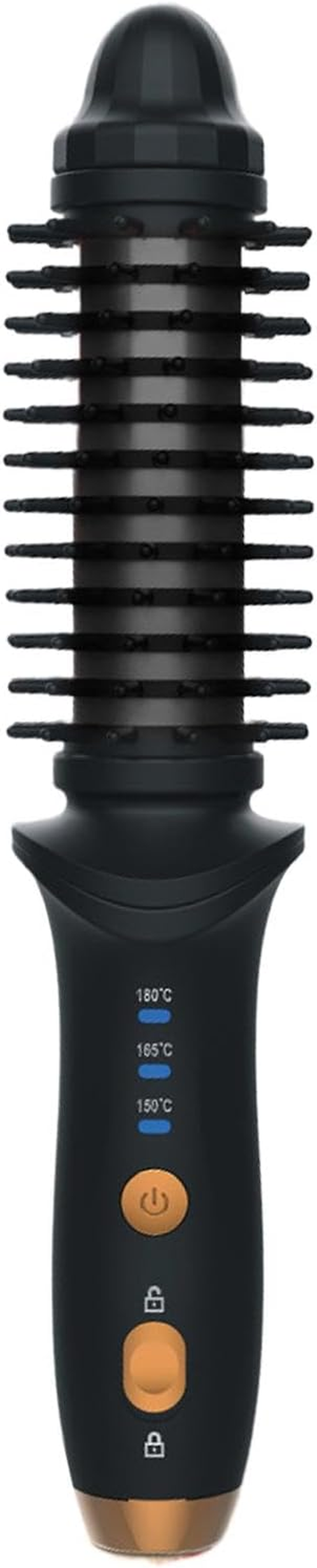 Curling Iron Wand - Cordless Heated Styling Brush | Rechargeable round Curling Tool with Nylon Bristles, Portable Electric Hair Styler for Effortless Waves & Volume at Home or Travel image number 5