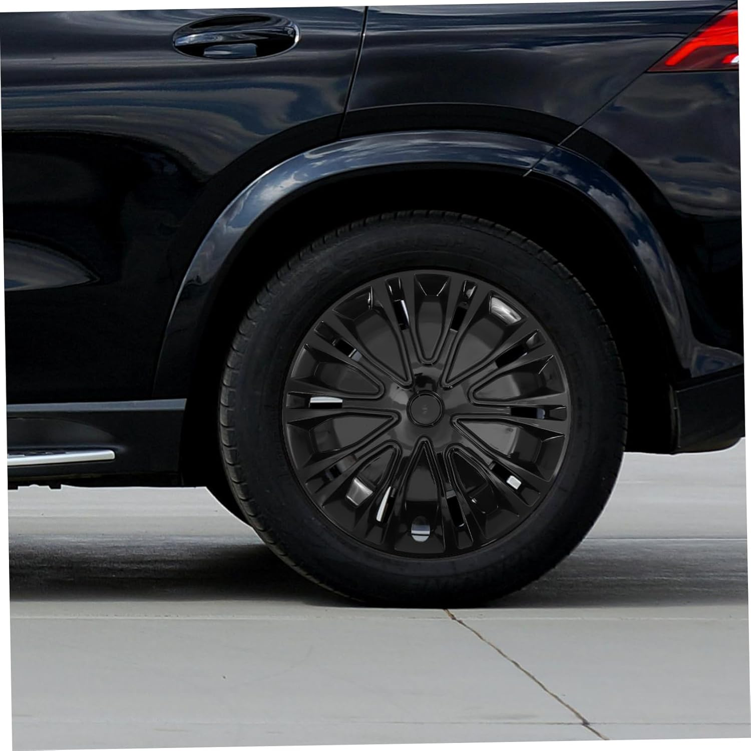 SOPOTUTU 14 Inch Hubcaps Universal Fit Car Wheel Hub Covers Plastic Rim Protection for Suvs and Trucks image number 1