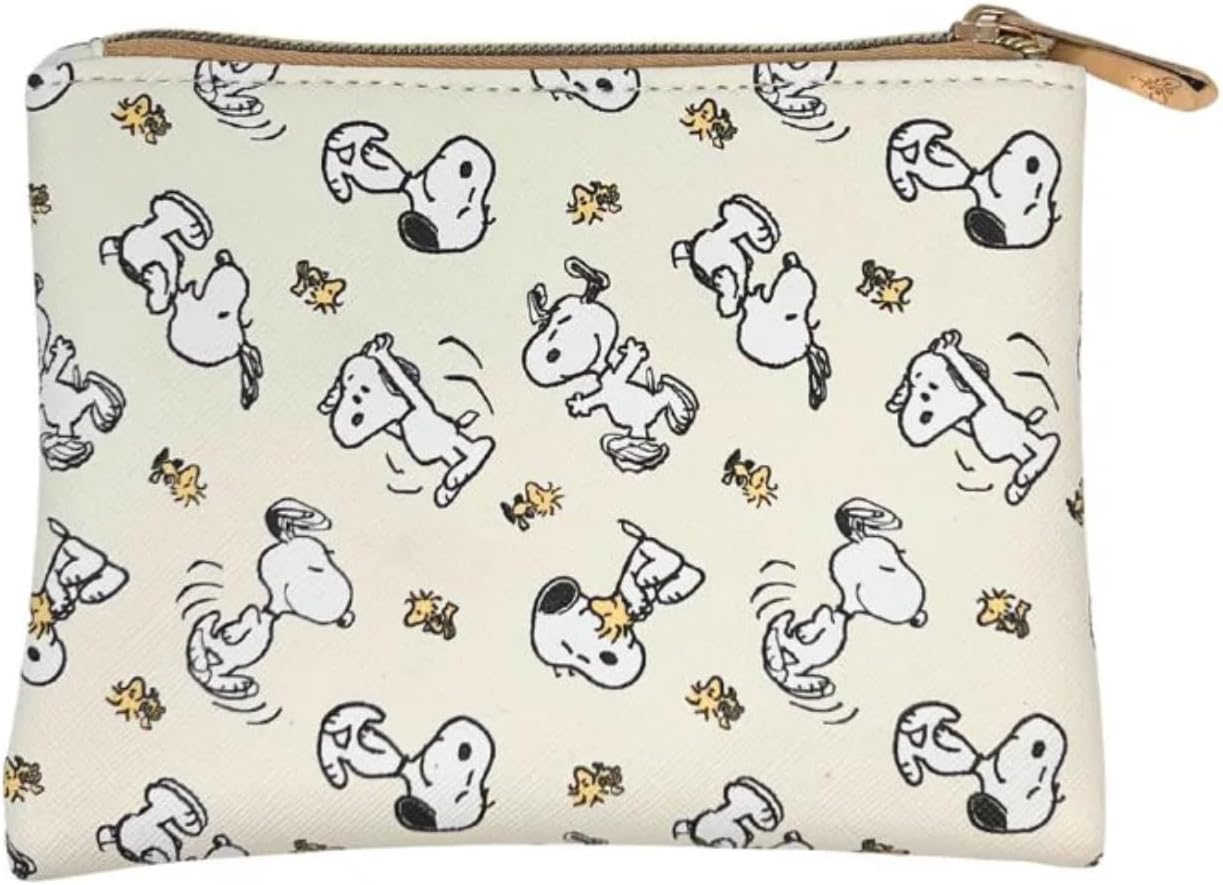 Impressions Vanity Peanuts SNOOPY 3 Piece Makeup Bag Set Includes Large, Medium, and Small Pouches, a Stylish Makeup Organizer Bag with Nested Design, and a Travel Cosmetic Bag for Women image number 3