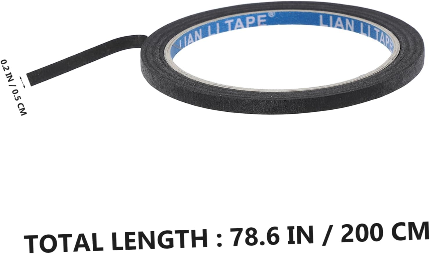 LIFKOME 10Rolls Masking Tape for Artists Car Spraying Paper Tapes Automotive Paint Supplies Strong Adhesive Versatile Applications image number 4