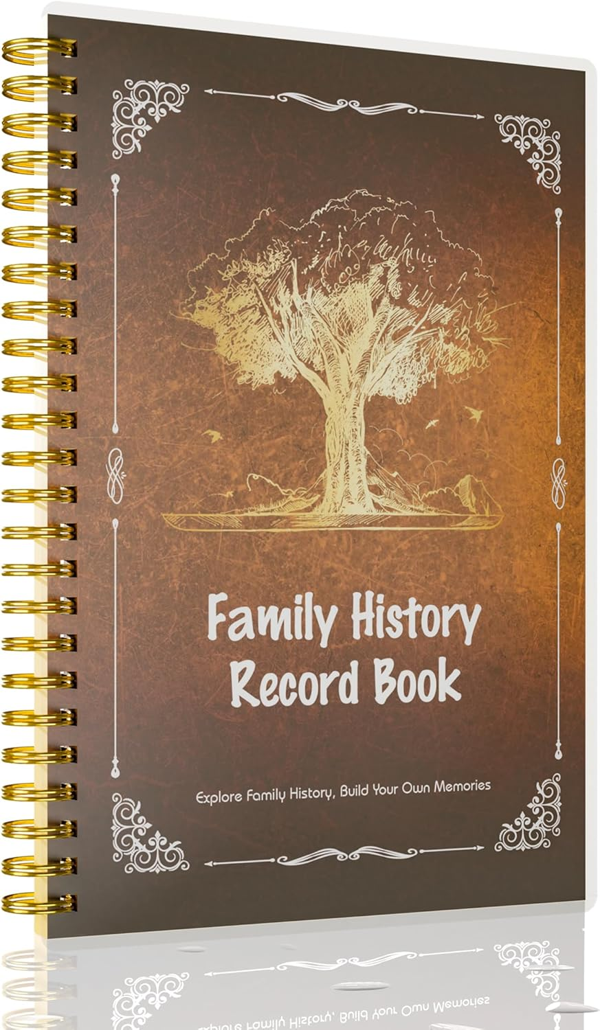Family History Record Book - My Family Tree & Genealogy Planner, Personalized Scrapbook Journal for Recording Ancestors, Family Members, and Memories, Unique Gift for Heritage Keepsake image number 3