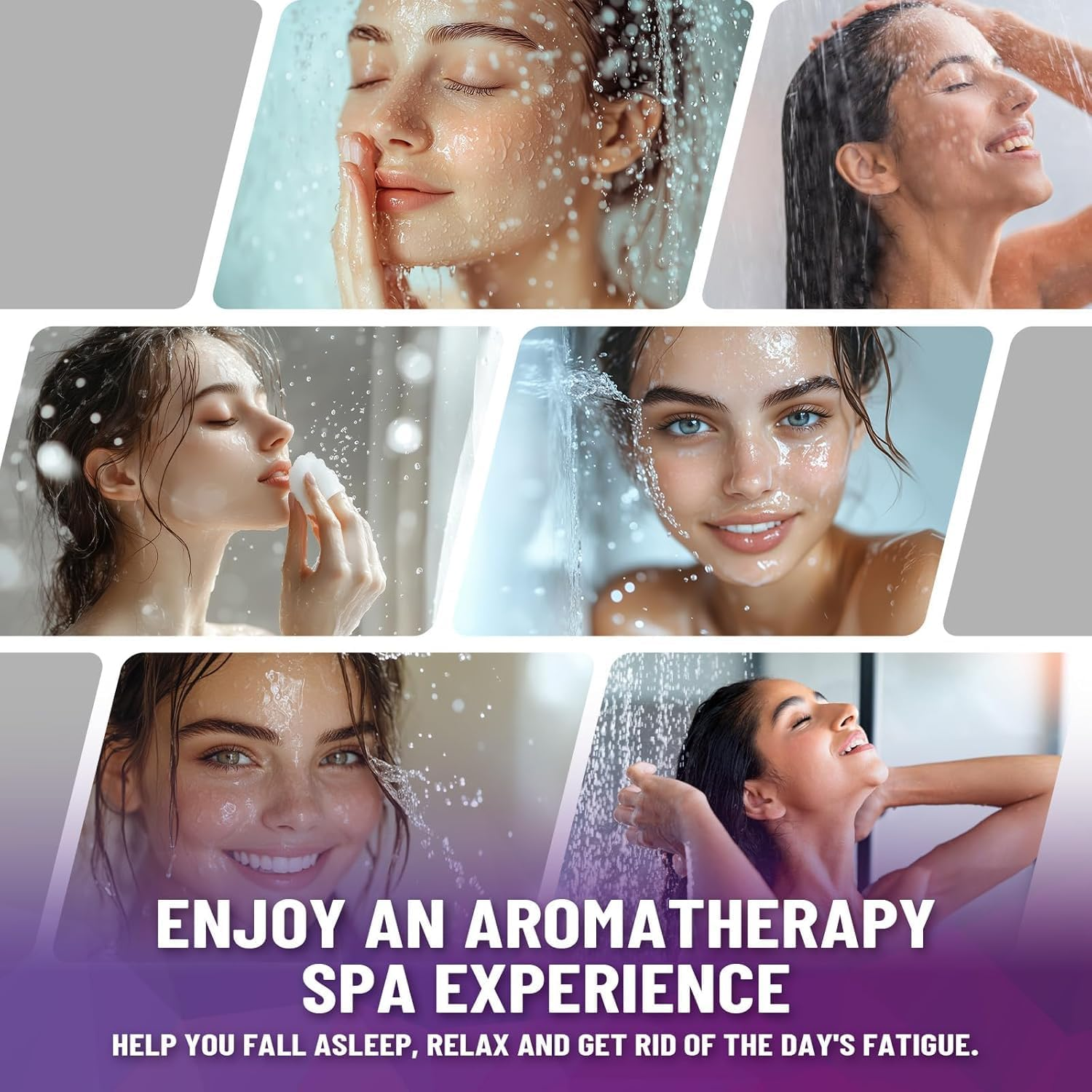 8 Pack Pure Essential Oil Shower Steamers | Aromatherapy for Stress Relief & Home Spa Relaxation | Elegant Gift Box - Perfect for Mother'S Day, Birthday, Valentine'S Day image number 3