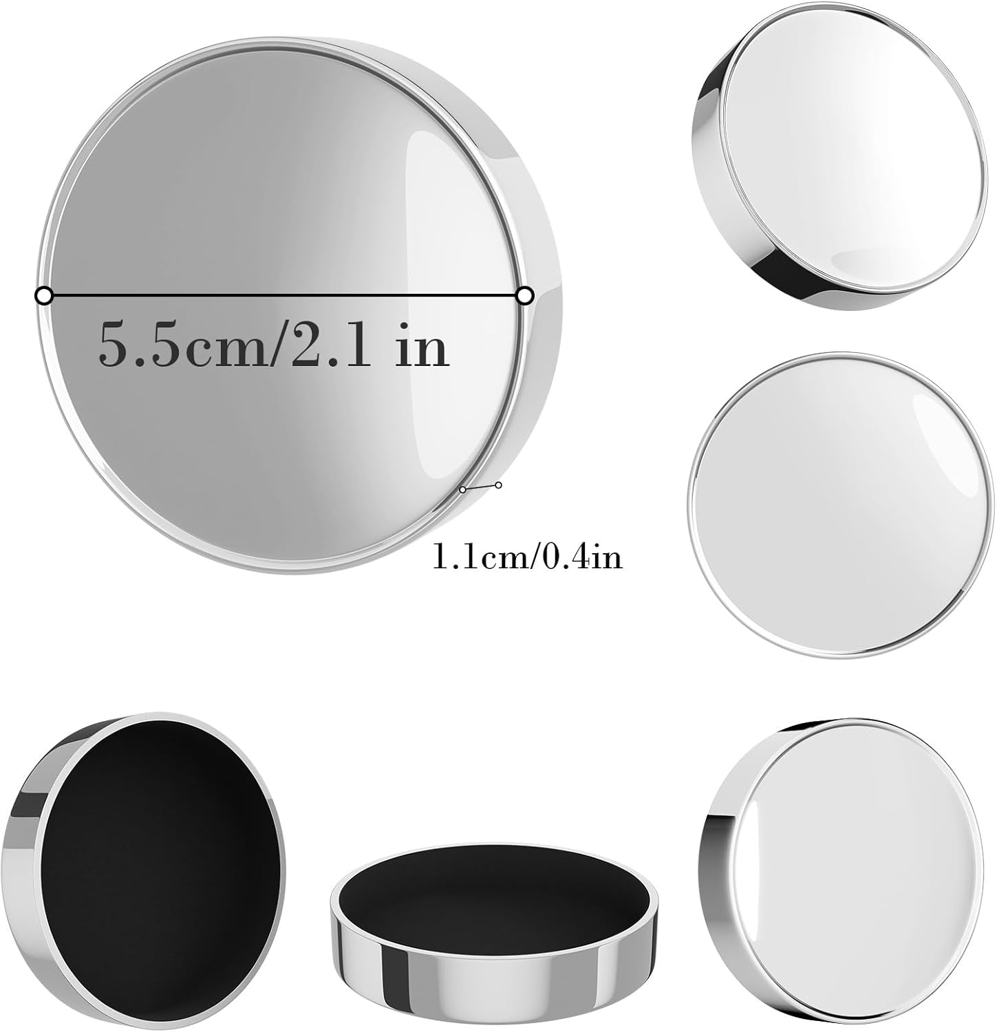 Rieibi Lens Cap for Fujifilm Instax Mini Evo, Silver, Fuji Mini Evo image number 2