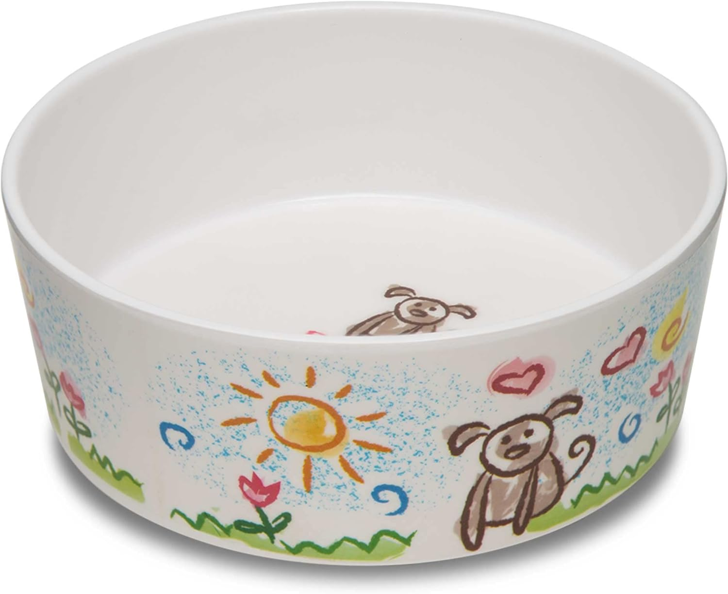 Loving Pets Dolce Moderno Puppy Forever Dog Bowl, Small