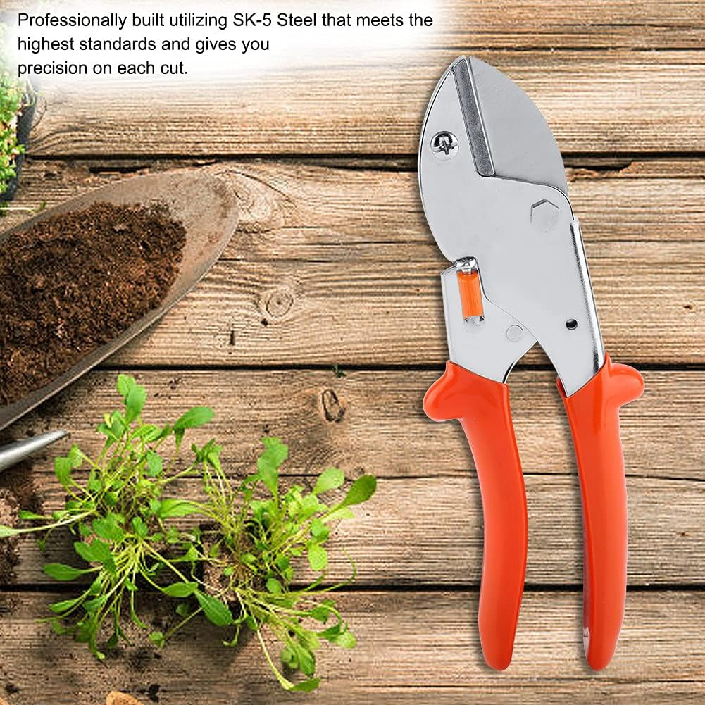Pruning Shears Gardening Scissors SK‑5 Steel Blades Pruner Scissor Branches Cutter Pruning Snip image number 2