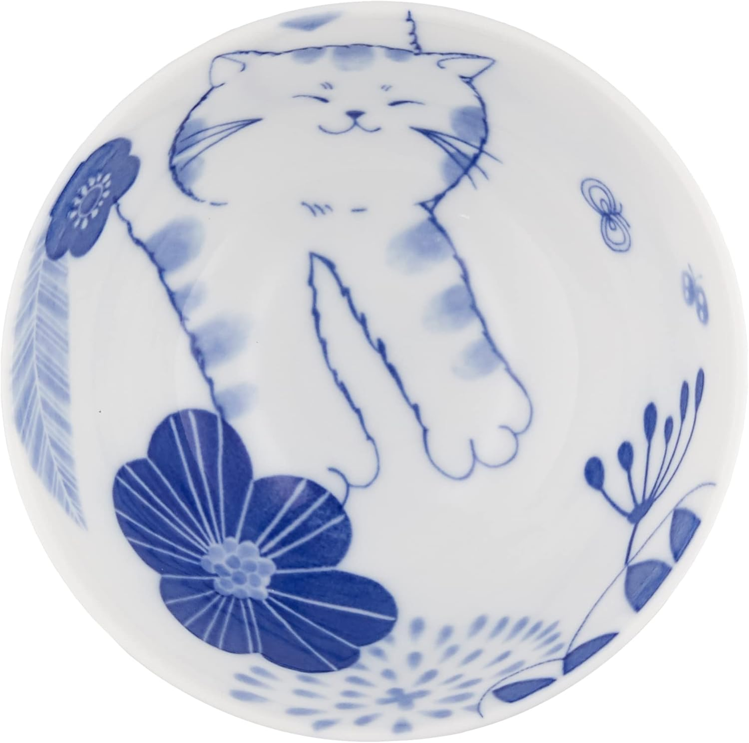 Nohohon Cat Rice Bowl, Wheat 23191