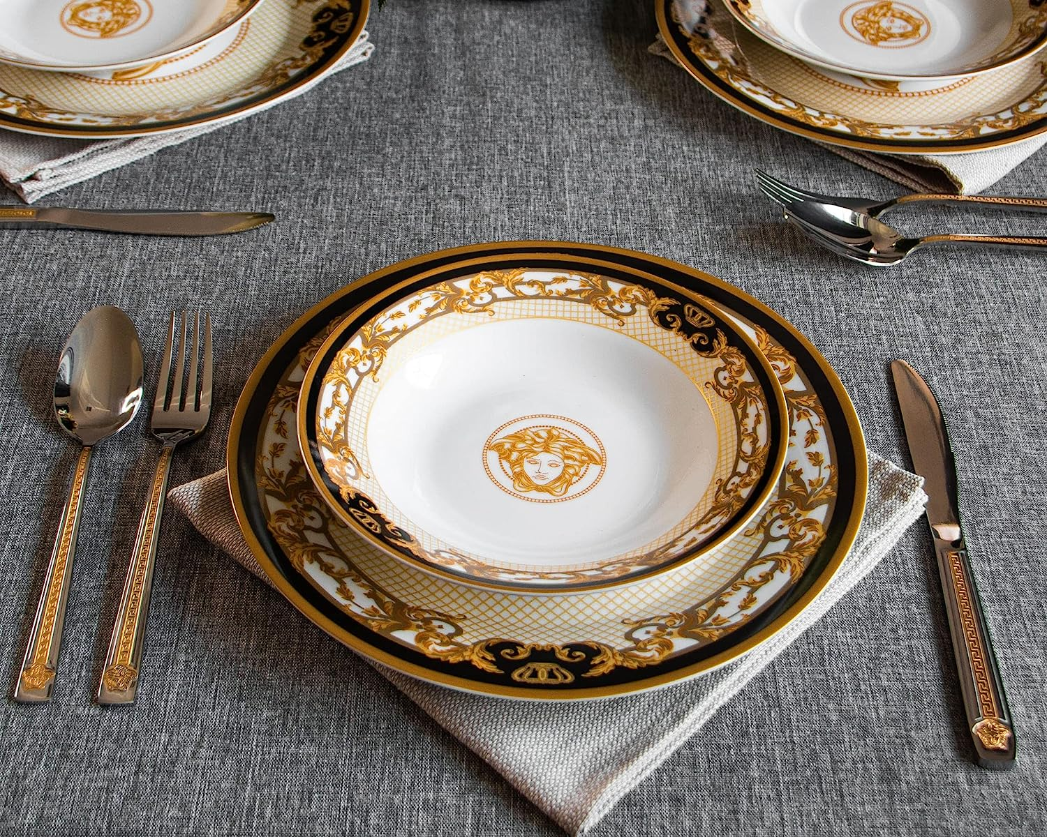 The House of Florence Medusa Luxe 20Pcs Dinner Set