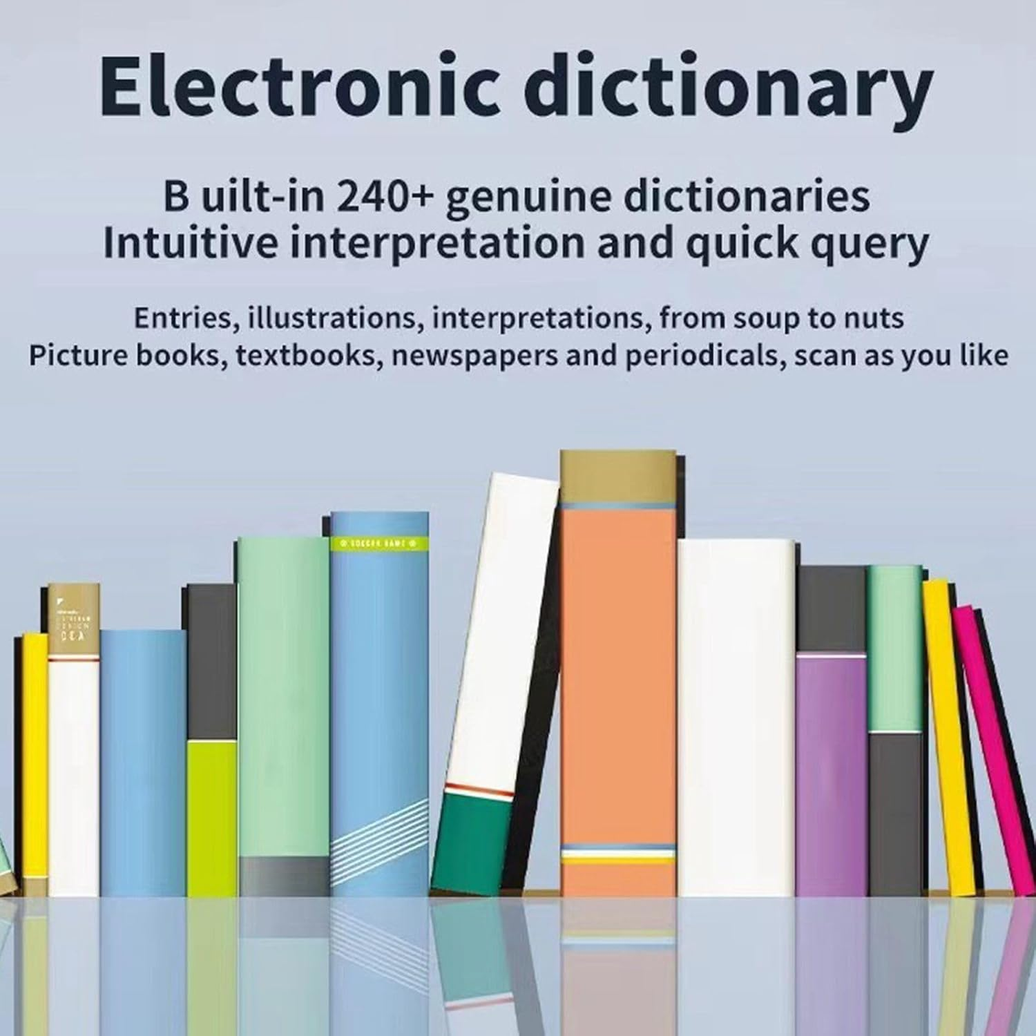 Translator Pen Scanner, Language Translator Device Text to Speech Device for Dyslexia, 240 Dictionary, Translation, Scanning, Recording Pen Translator for Languages Online image number 6
