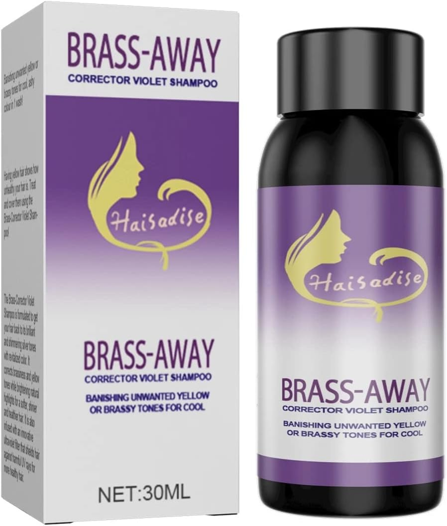 Gray Color-Fixing Shampoo Fade Shifting Yellow Fade Shampoo after Bleaching Gray Hair Care Lock Color-Fixing Shampoo Hair Dye 3PCS image number 3