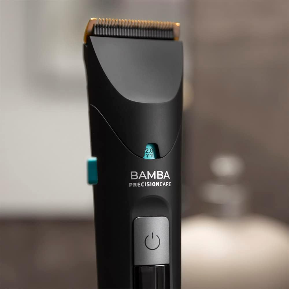 Cecotec Bamba Precisioncare Wet & Dry Hair Clipper, Lithium Battery, 120 Minutes Battery Life, Titanium Coated Stainless Steel Blades, IPX6, Wired Mode, Includes 8 Combs image number 3