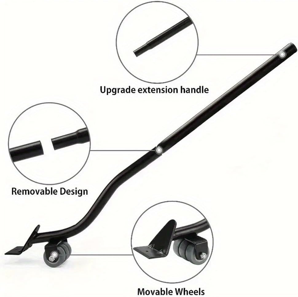 Furniture Mover and Furnitures Lifter Set,360&deg; Rotation Wheels,Heavy-Duty Furniture Dolly, Max up for 400KG for Moving Heavy Furniture, Refrigerator, Sofa, Cabinet image number 6