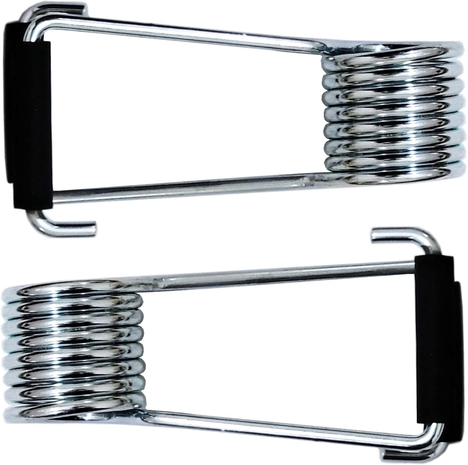 4 Packs Universal Butterfly Spring Door Closer Self-Closing with Rubber Bumpers, Fit for Door Butt Hinge Pins image number 2