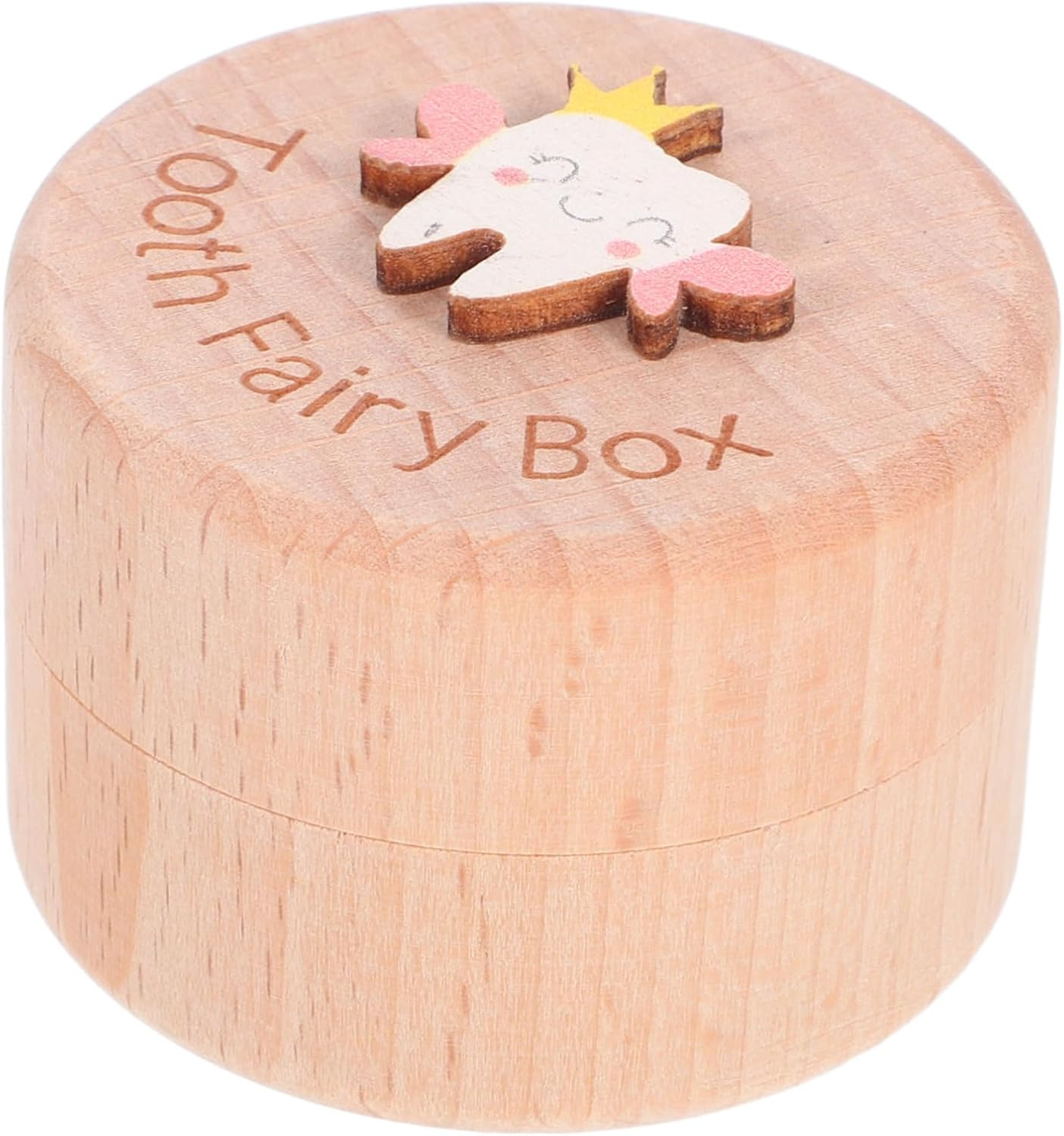 ABOOFAN Wooden Boy Girl'S Teeth Box Cute Tooth Keepsake Organizer for Boys Girls Shower Birthday Present image number 3