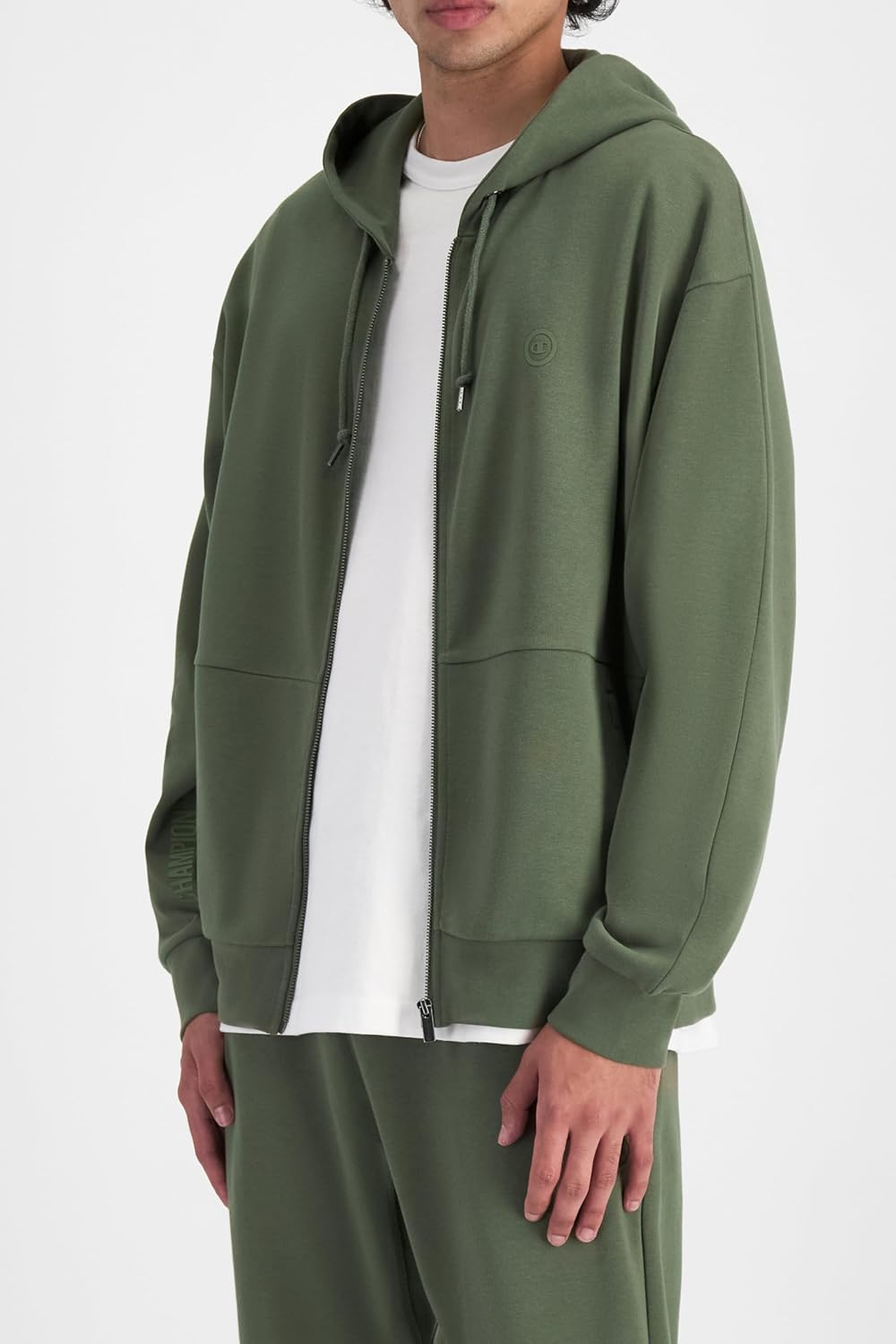 Champion Men'S Legacy Tech Zip Thru Jacket image number 2