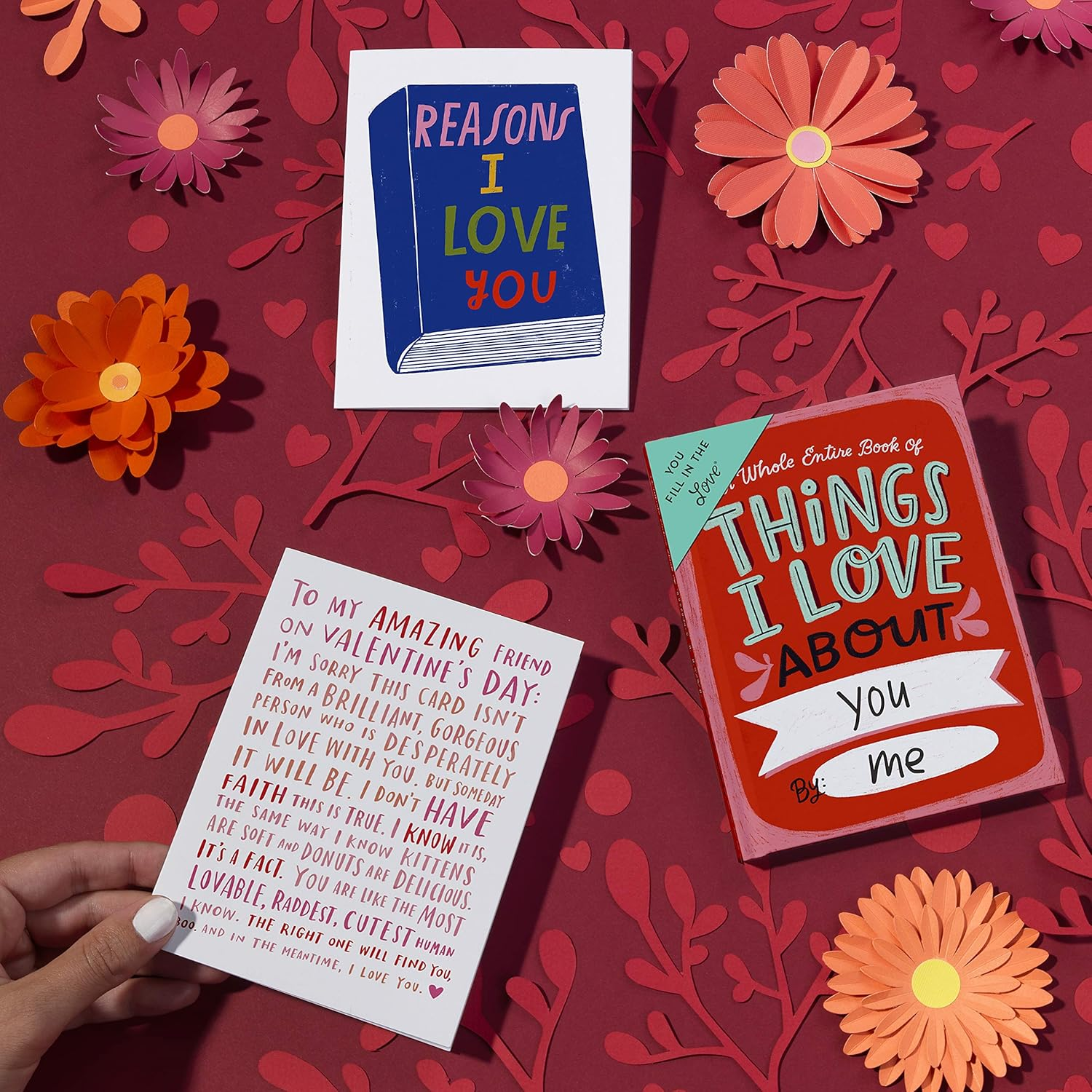 Emily Mcdowell & Friends about You Fill in the Love Book Fill-In-The-Blank Gift Journal, 4.10 X 5.40-Inches image number 3