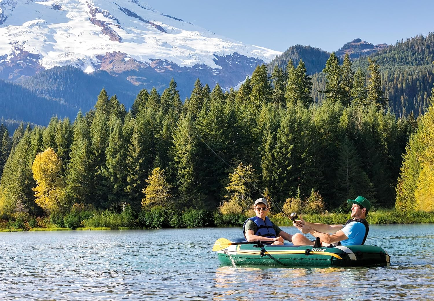 INTEX Seahawk Inflatable Boat Set image number 2