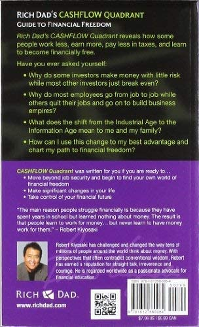 Rich Dad'S Cashflow Quadrant: Guide to Financial Freedom image number 1