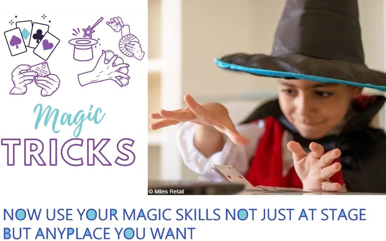 Milesmagic Magician'S Ring on Chain Gimmick Impromptu Street Effects Tie Untie Necklace Knots Stage Mentalism Real Close up Illusion for Easy and Professional Routine Magic Tricks image number 1