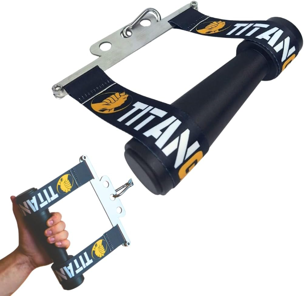 TG Wrist Wrench Conic - Conical Hand & Forearm Trainer for Grip Strength, Finger Strength & Wrists - Training Device for Cable Pull, Loading Pin & Resistance Band - Arm Wrestling, Fitness, Climbing image number 2