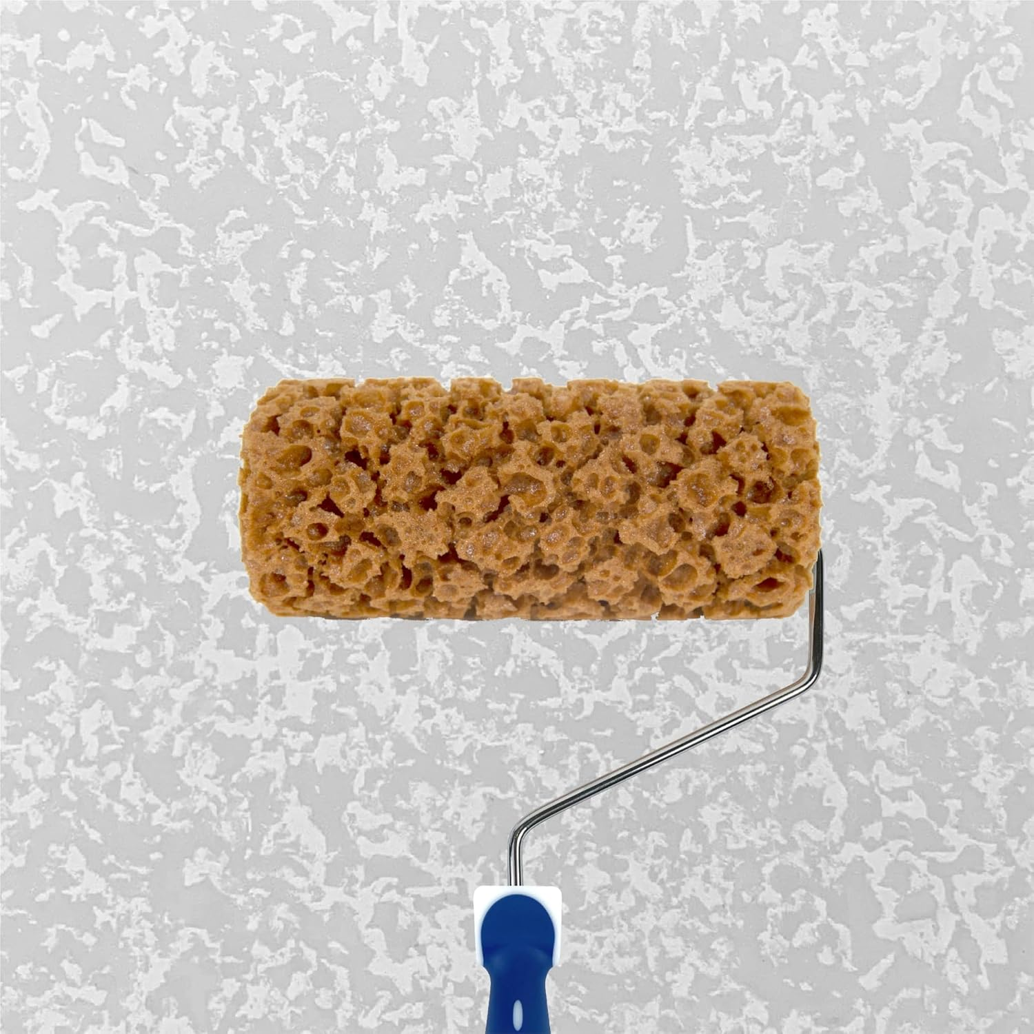 Hanroy Sponge Paint Roller Small 6'' for Texture Painting Decorators Brush Tool, Fast and Easy Pattern Art Home Wall M60