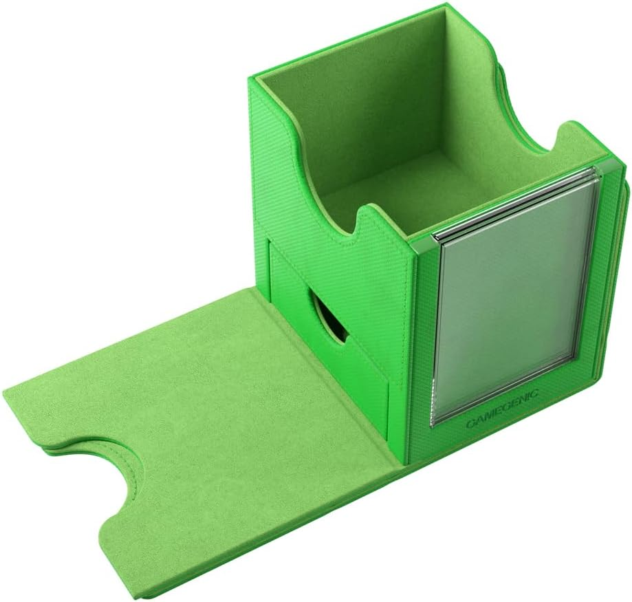 Gamegenic Sidekick Pro 100+ XL Convertible Slide Card Case, Green