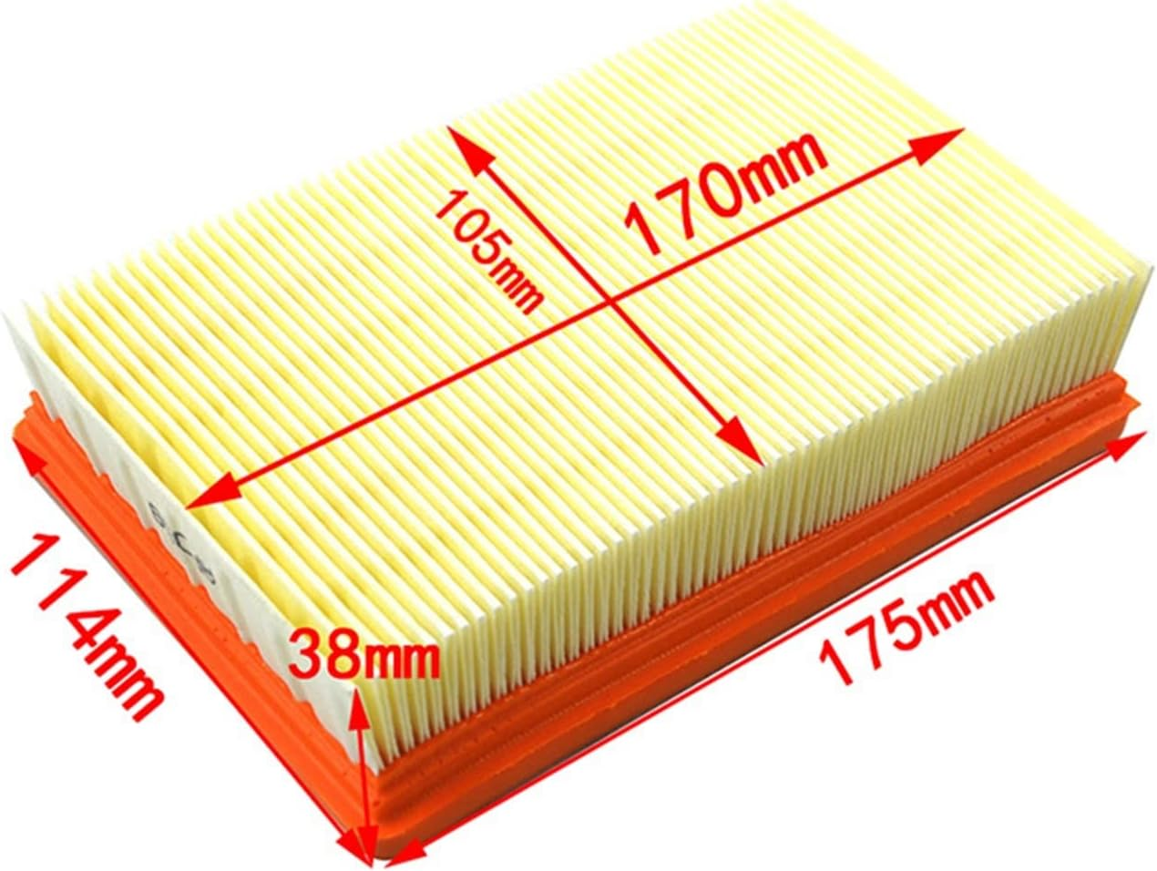 CAREG Cross Motorcycle Parts Air Filter Cleaner Cap Compatible with BMW Adventure Triple 90 Year Special R1200GS R1200R R1200RS R1200RT R1250RT Durable