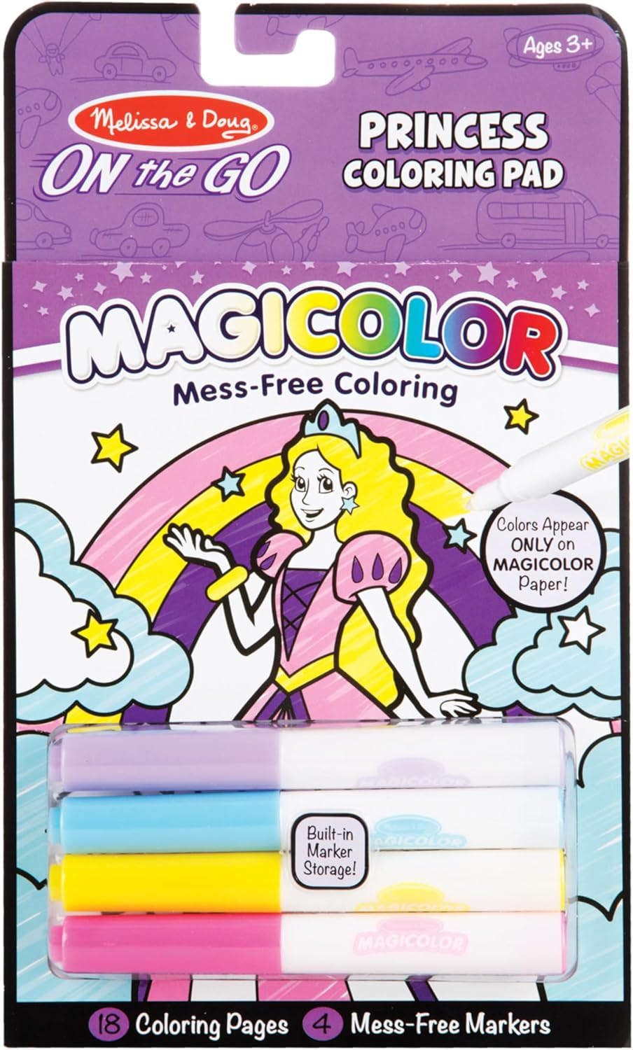 Melissa and Doug - on the Go - Magicolor - Colouring Pad - Princess image number 6