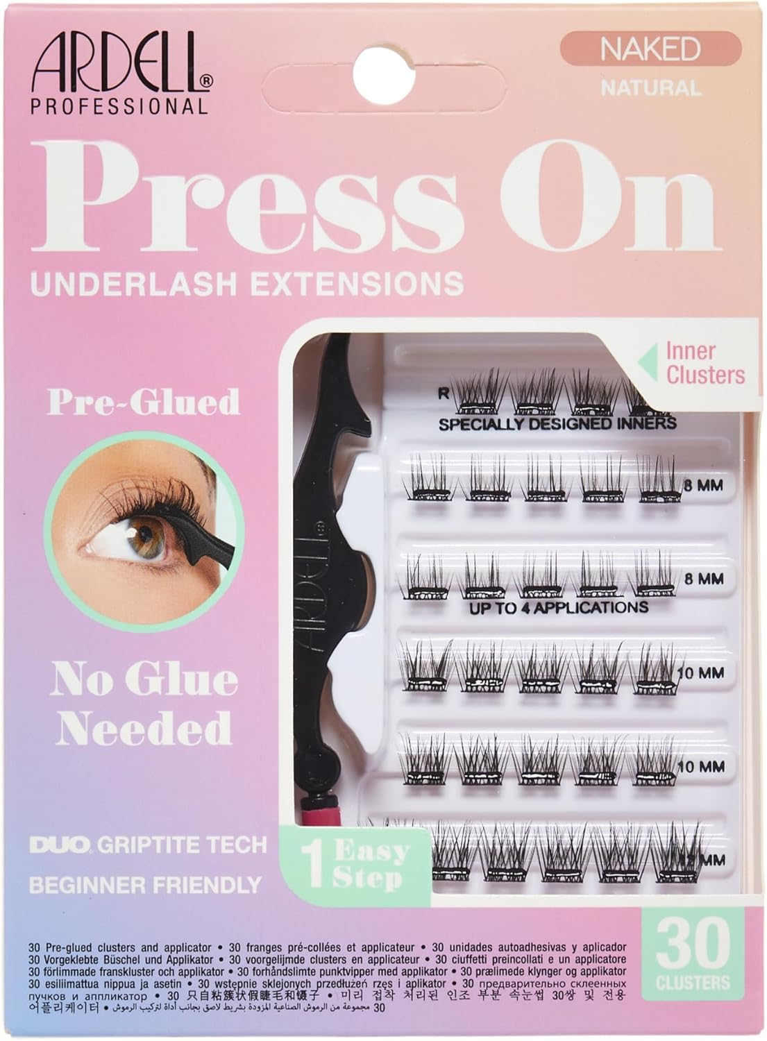 Ardell Naked Press on Pre-Glued Underlash Extensions - Soft Volume image number 2