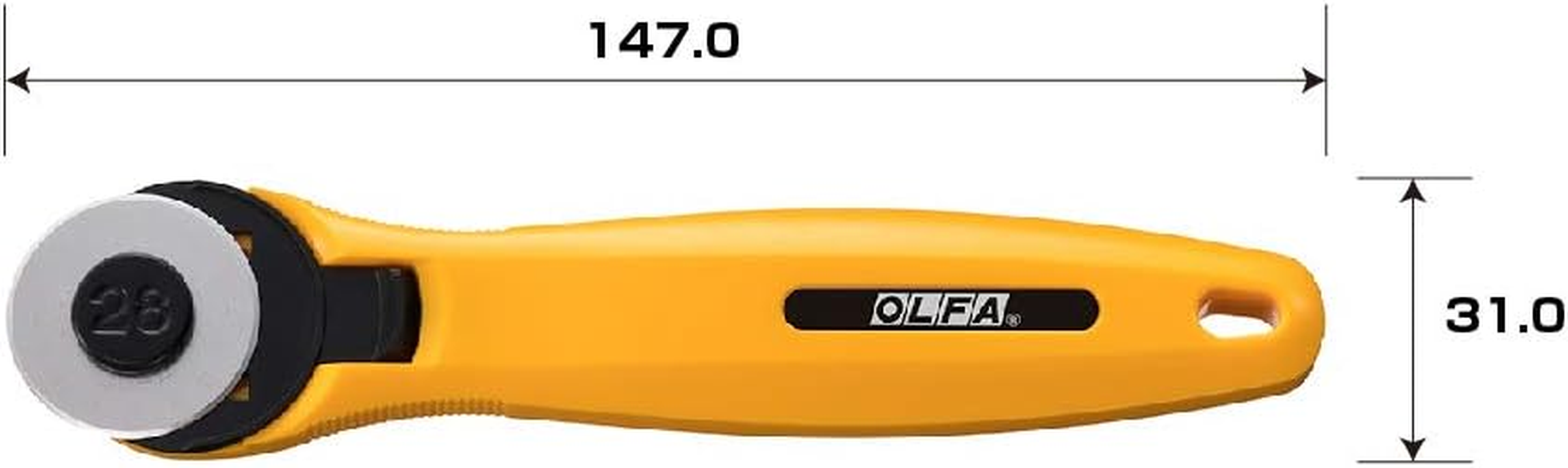 OLFA Rotary Cutter 233B Rotary Cutter image number 1