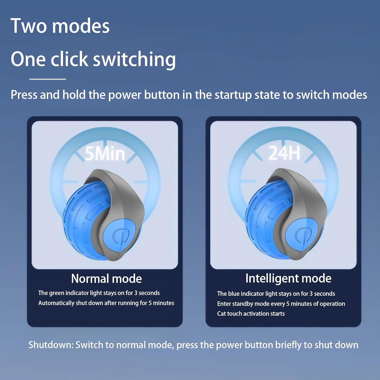 Speedy Tail 3.0 Rechargeable Intelligence Automatic Moving Pets Toy for Indoor Cat and Dog Interactive Rolling Ball (Green) image number 1