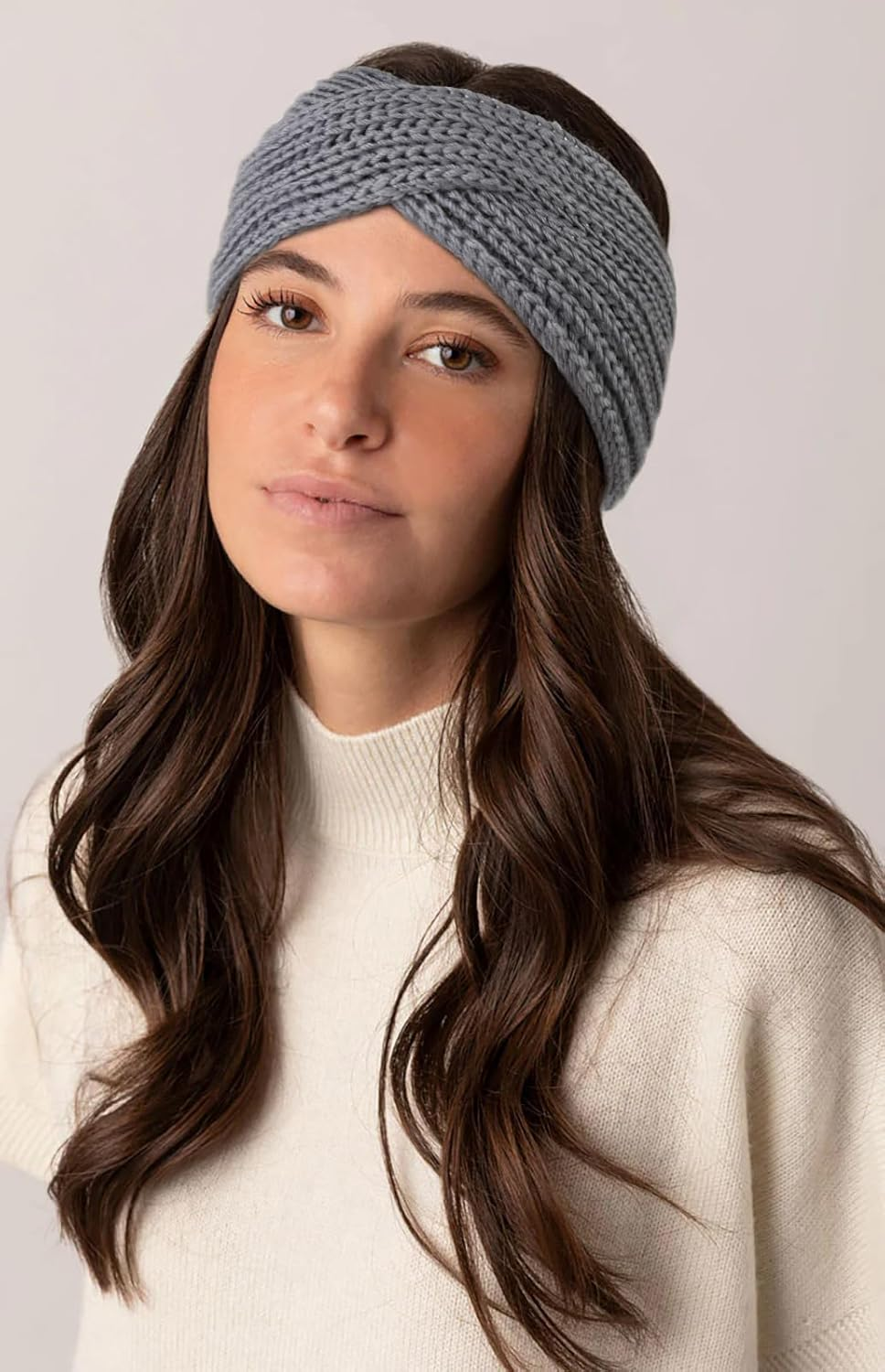 Pack of 6 Winter Headbands, Women'S Wide Knitted Girls Women Ear Warmers, Headbands, Knitted Hair Band, Thick, Elastic, Warm Winter Hair Bands, Headband, Hair Accessories, Headband Headwrap, Hair