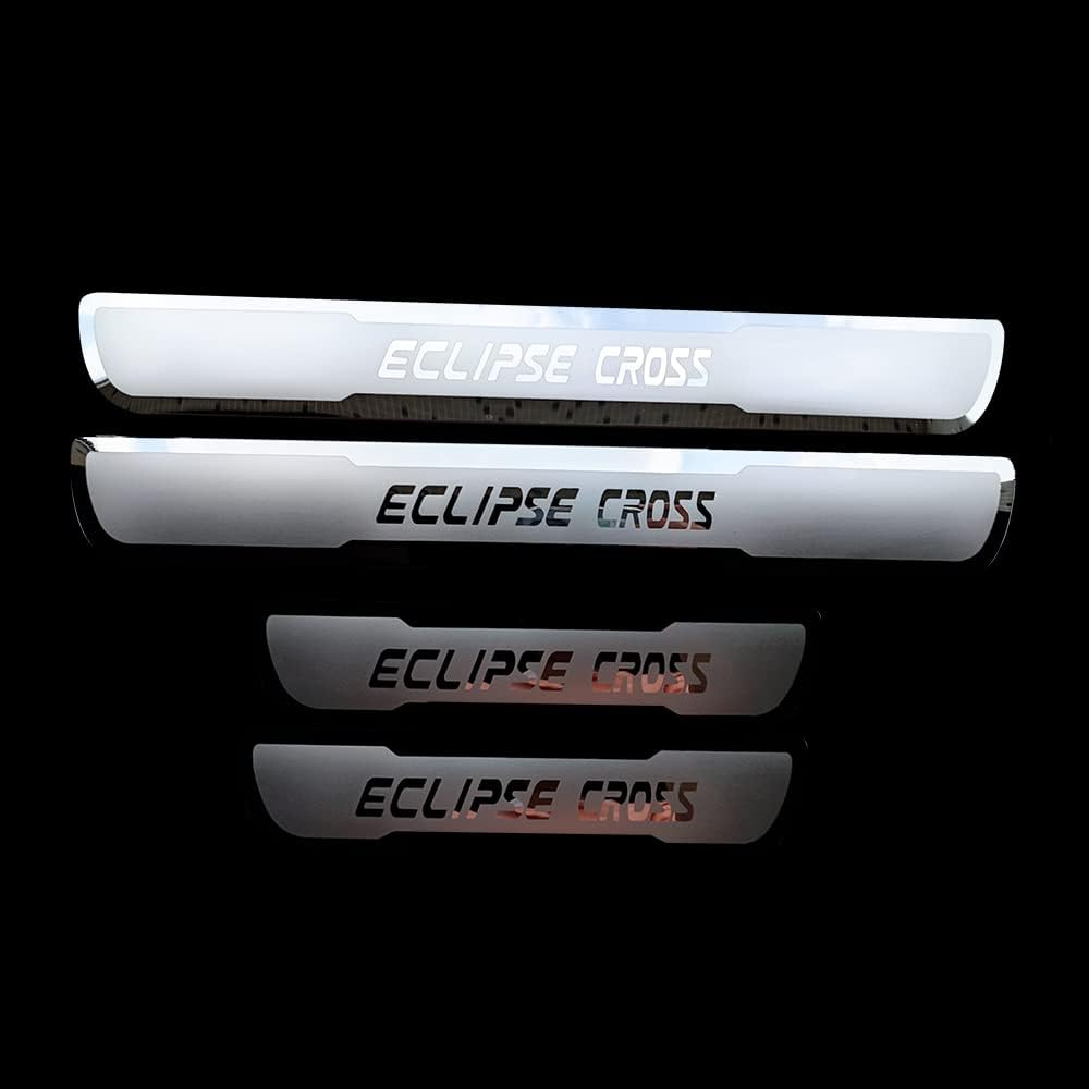 GZBFTDH Auto Parts for Mitsubishi Eclipse Cross 2018-2024 Accessories, Car Door Sill Scuff Plate Protector,Stainless Steel Kick Panels Door Entry Guard Trim Cover image number 3