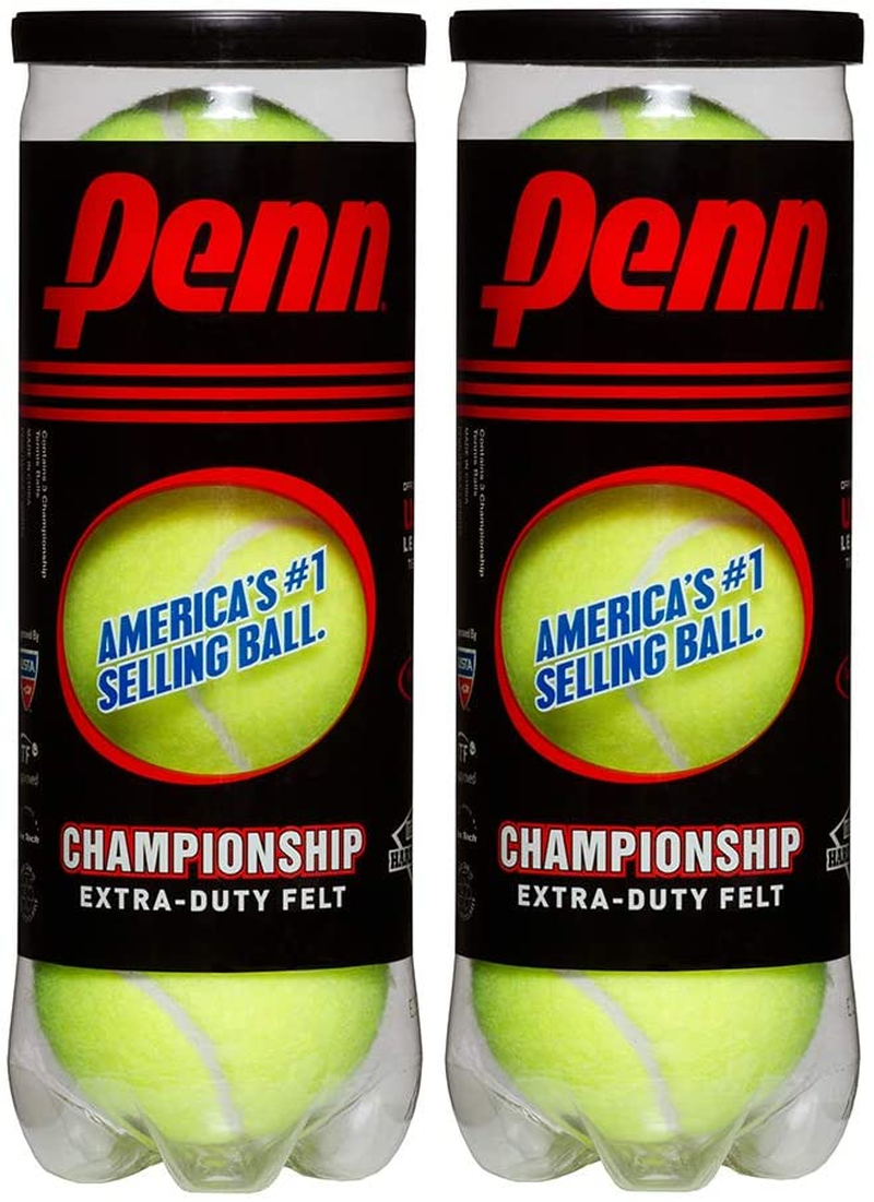 Penn Championship Tennis Balls - Extra Duty Felt Pressurized - 3 Balls (Pack of 4) image number 3