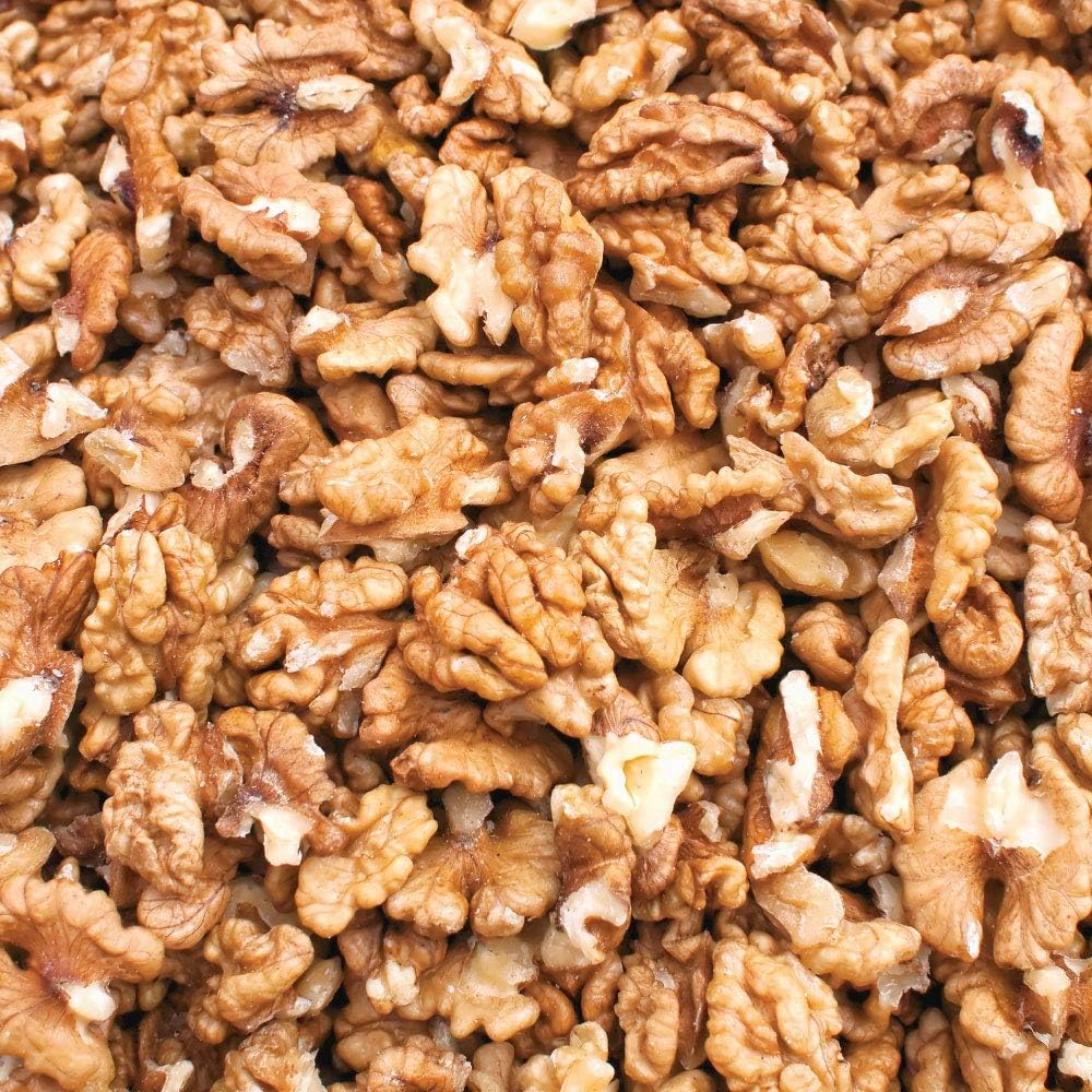 Honest to Goodness, Organic Walnut Kernels Premium Halves & Pieces, 4 Kg - Distinct Nutty Flavour, Indulge in Their Creamy Texture and Satisfying Crunch. image number 1