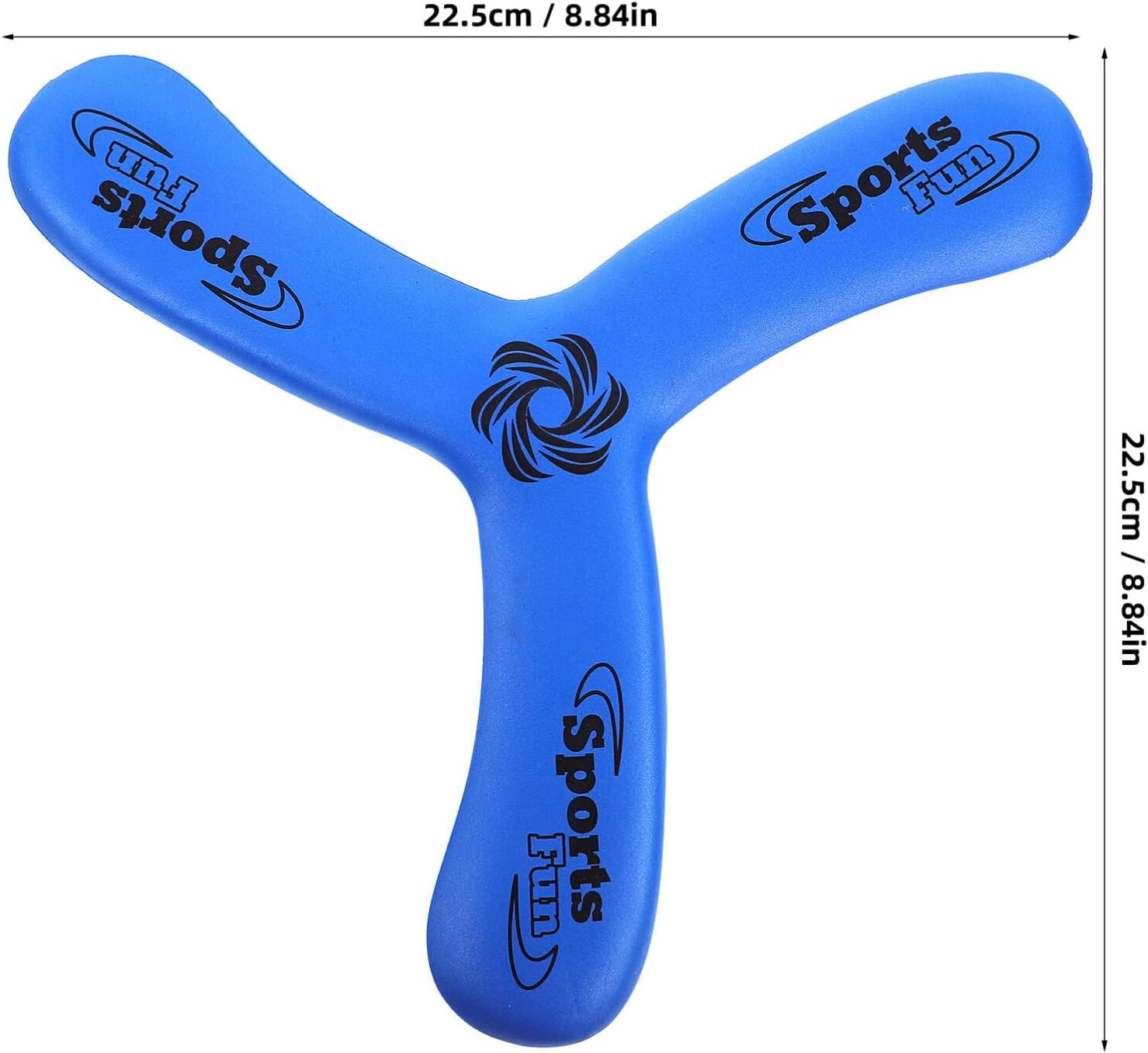 VANZACK Fast Catch Boomerangs, Returning Boomerangs Sports Boomerangs Three Prong Boomerangs Outdoor Sports Throw Catch Toy Flying Toy, Blue image number 4