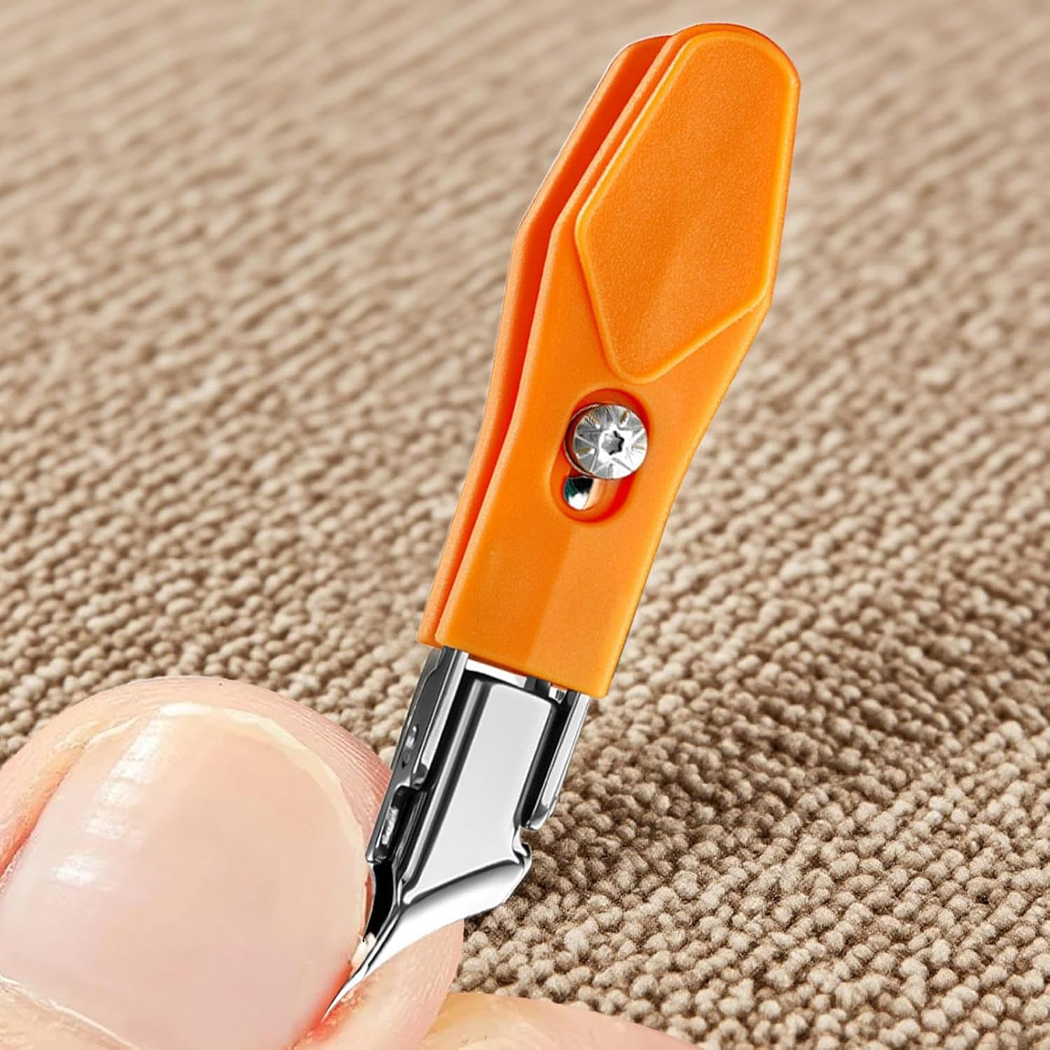 Wesleyyy Curved Nail Clippers, Portable Toenail Trimmer, Precision Nail Clippers with Anti-Slip Grip for Salon Manicure Pedicure Home Travel Tool Women Seniors Kids - Green image number 3