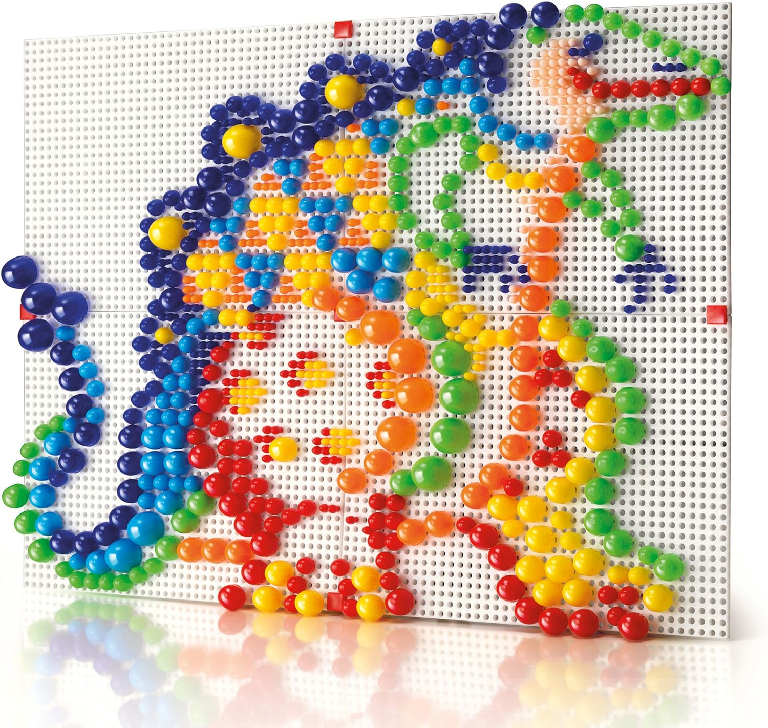 QUERCETTI 0880 Quercetti-0880 Fantacolor Modular 4-Kids' Mosaic Kits-Steam Toy image number 2