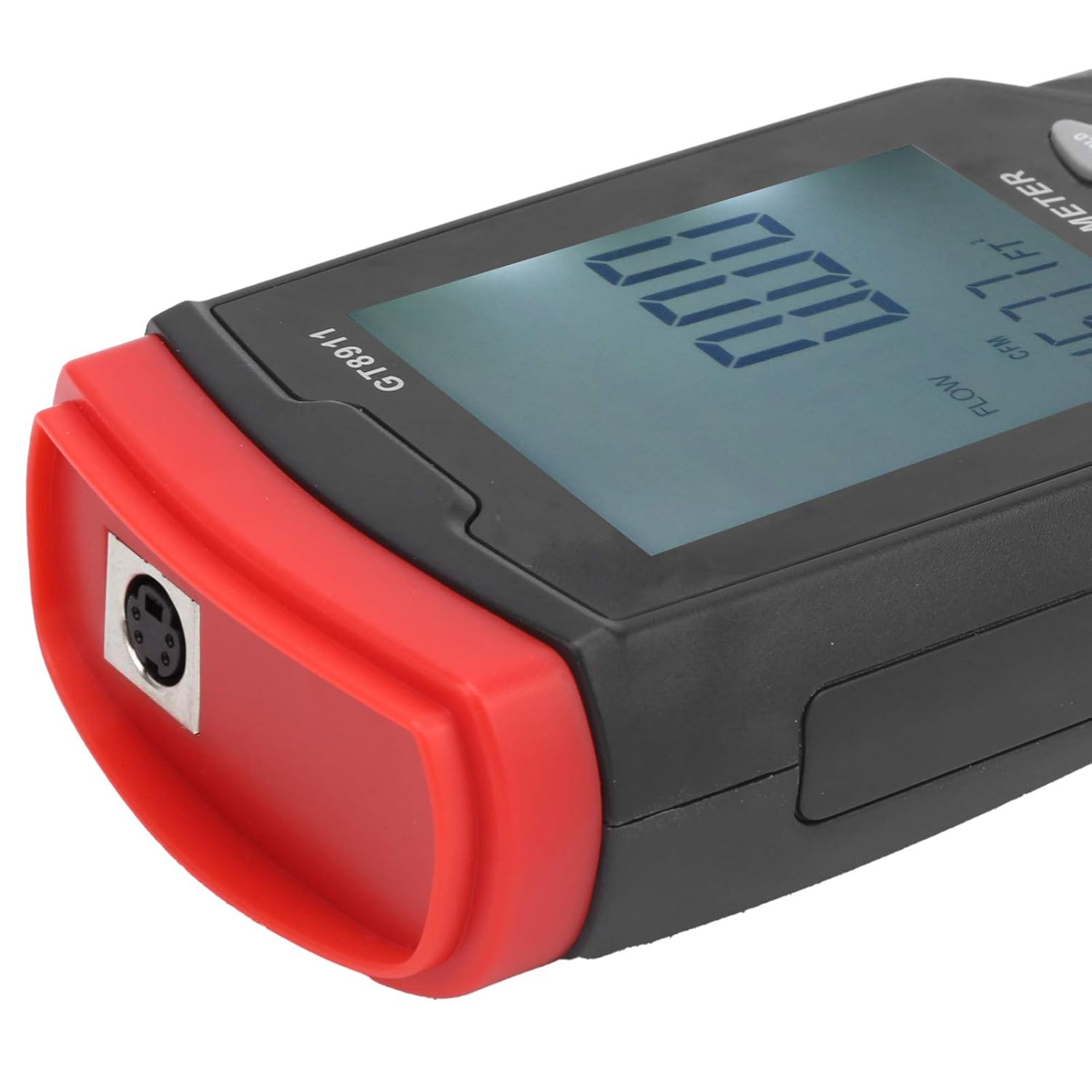 Omabeta Anemometer, Digital LCD Handheld Compact Thermal Wind Speed Meter, Air Velocity Measurement Device for Factory Office Use image number 4