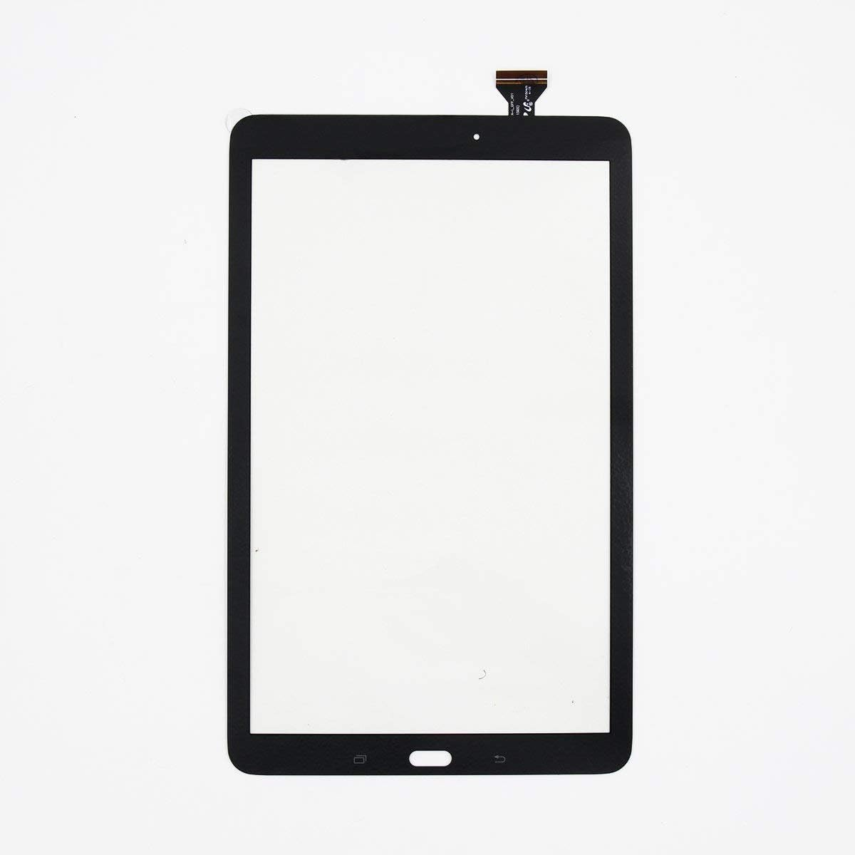 Black Touch Screen Digitizer for Samsung Galaxy Tab E 9.6" - Glass for SM-T560 SM-T561 T560 T561(Not Include LCD) with Tools + Pre-Installed Adhesive