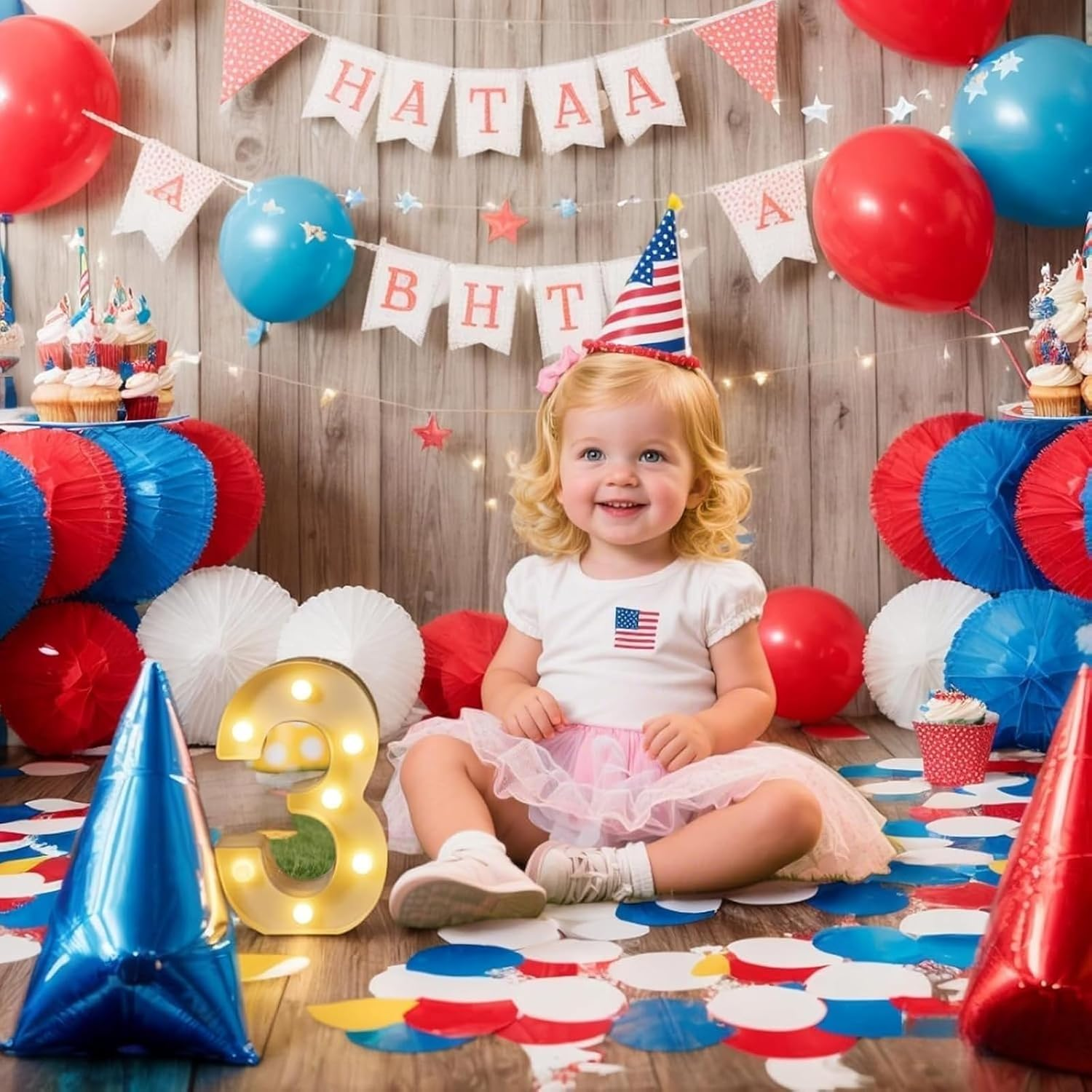 LED Number Lamp 30, Illuminated Numbers with 15 Leds, Warm White, Battery Operated Luminous Numbers for Birthday Decoration, Wedding Party & Table or Wall Decoration (Batteries Not Included) image number 4