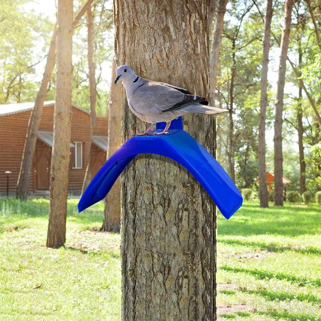 10Pcs Dove Rest Stand Frame Grill Dwelling Pigeon Perches Roost Bird Supplies Blue Color image number 1