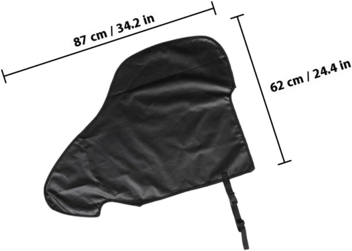 Oxford Cloth Trailer Hitch Cover Protective Drawbar Cap for Caravan and Trailer Hook Connector Weather-Resistant Tow Coupling Protector image number 6