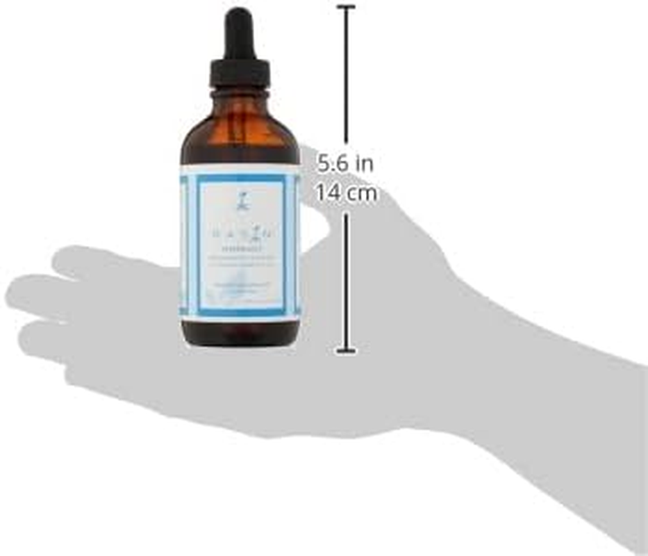 RASIN Haitian Black Castor Oil with Peppermint - Pure Lwil Maskriti, Aceite De Ricino Moisturizing Formula - Helps Strengthen Hair, Skin, Nails - Natural Emollient, Moisturizer image number 2