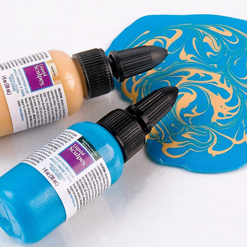 Sculpey ALS3511 Liquid, Peacock Pearl image number 5