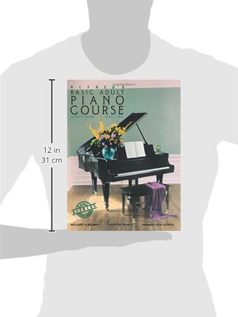 Alfred'S Basic Adult Piano Course Lesson Book, Bk 2