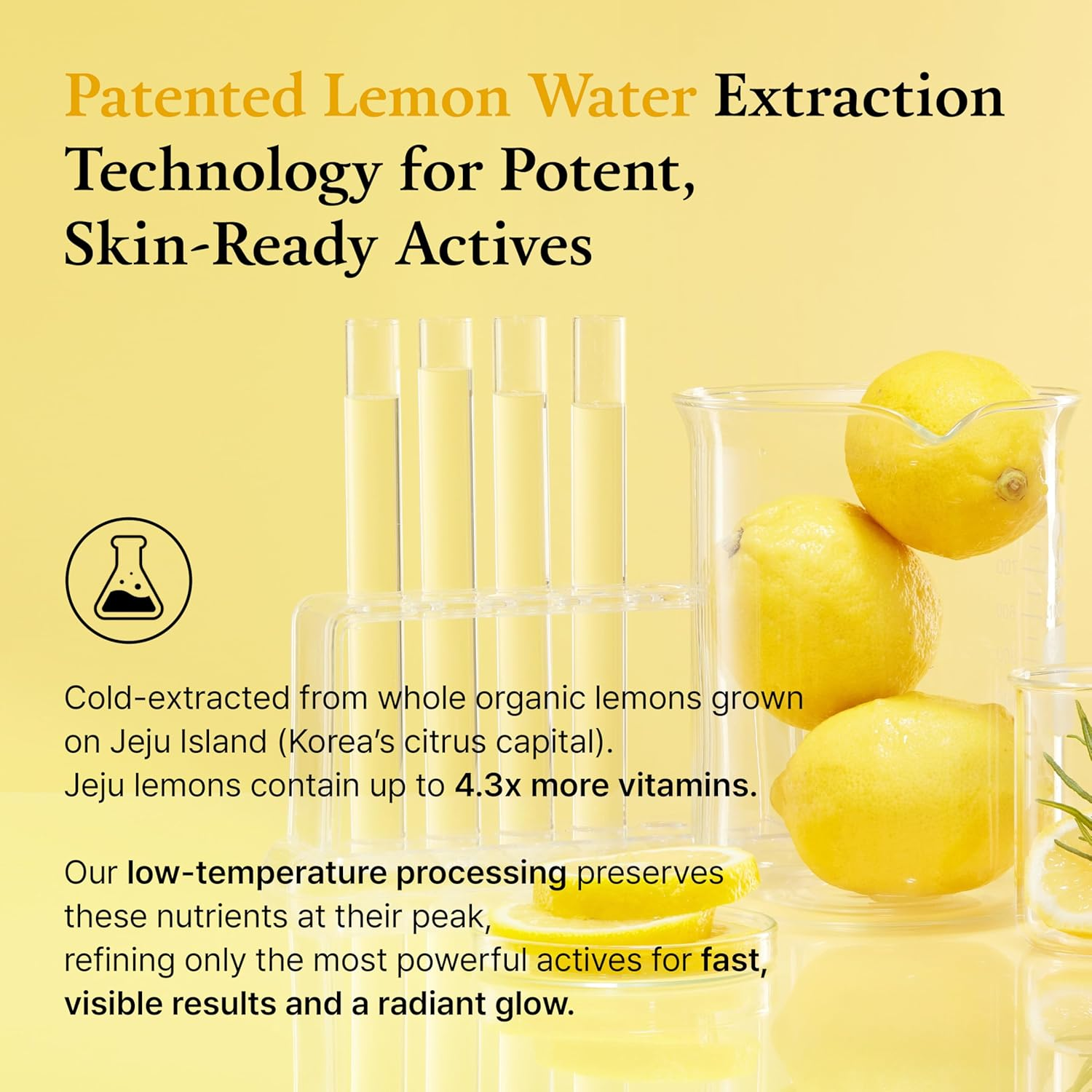 FULLY Lemon Vita Bubble Facial Serum, 69% Organic Jeju Lemon Water & Vitamin C, Lightweight Microbubble Texture, Niacinamide + Glutathione, Vegan Korean Skincare, 95Ml image number 1