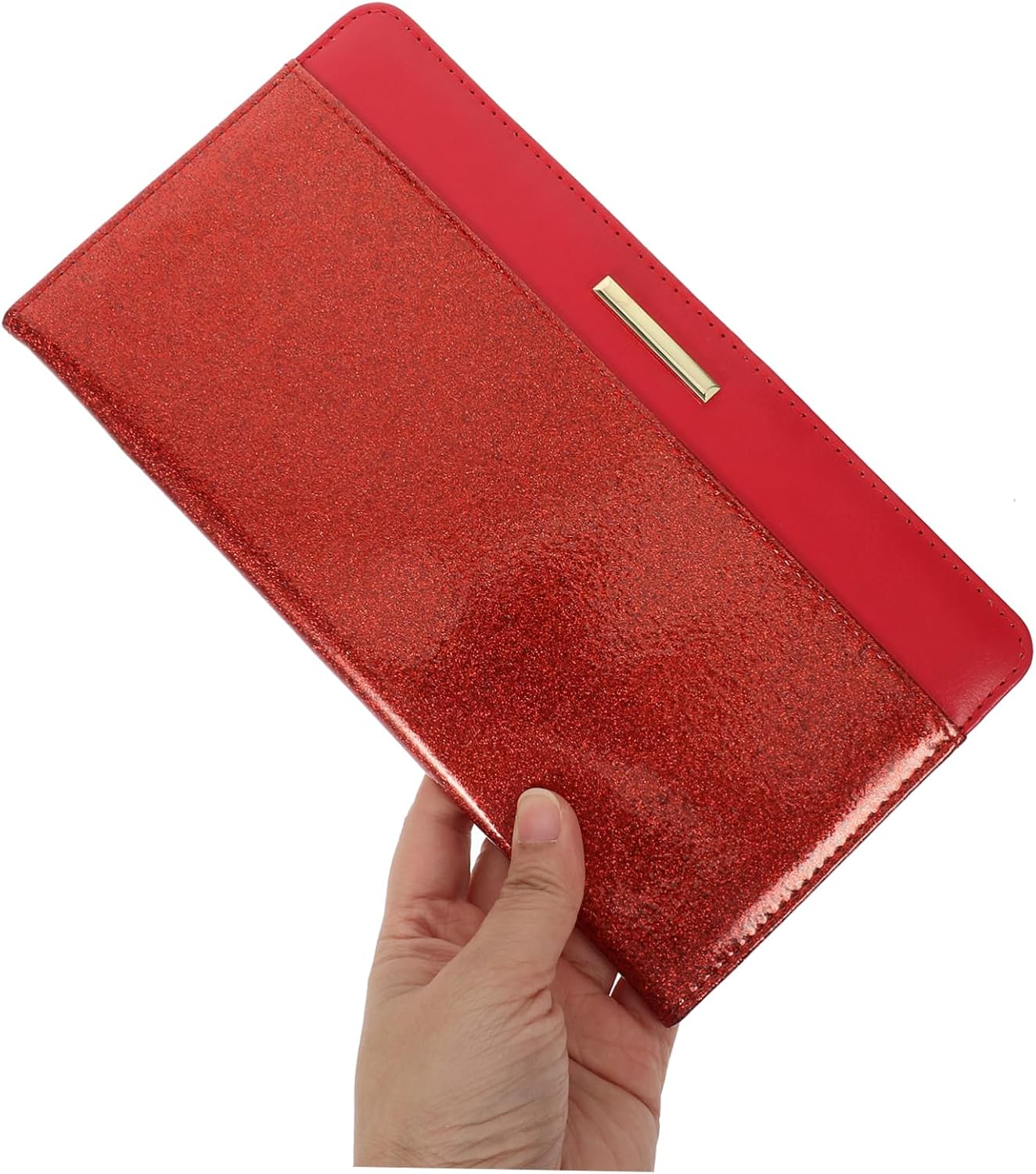 Beavorty RFID Passport Wallet Card Holder Pu Leather Travel Protector for Passports Cards Insurance Registration Documents image number 4