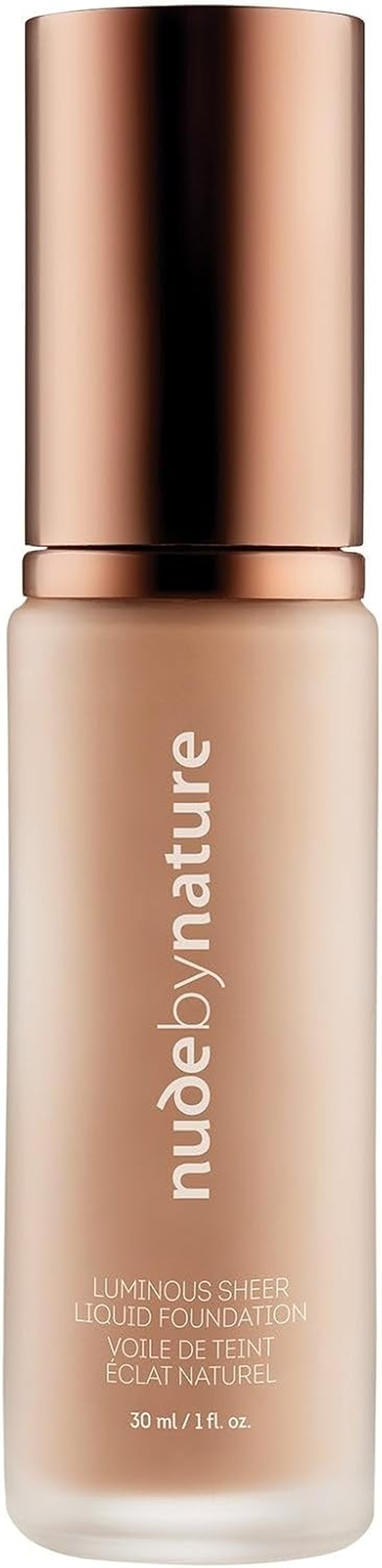 Nude by Nature Luminous Sheer Liquid Foundation N1 Shell Beige 30Ml
